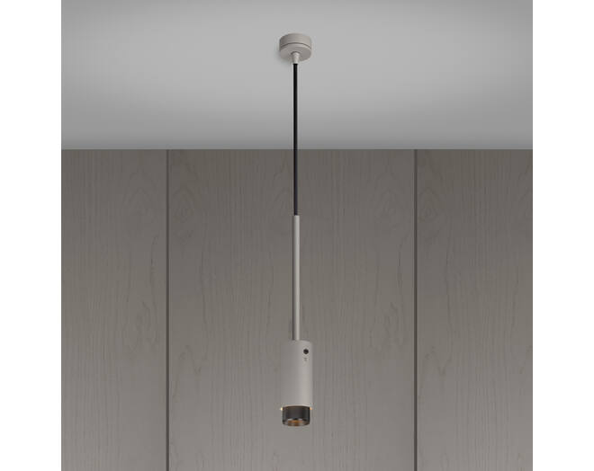 Exhaust Pendant/Cross/Stone/Smoked Bronze