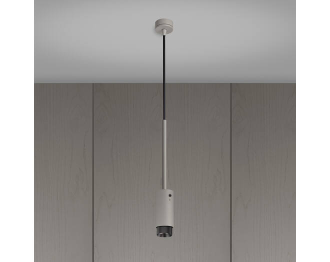 Exhaust Pendant/Cross/Stone/Smoked Bronze