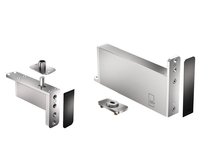 FritsJurgens Set -System M+ 40 mm Klasse A-rechthoekig zwart