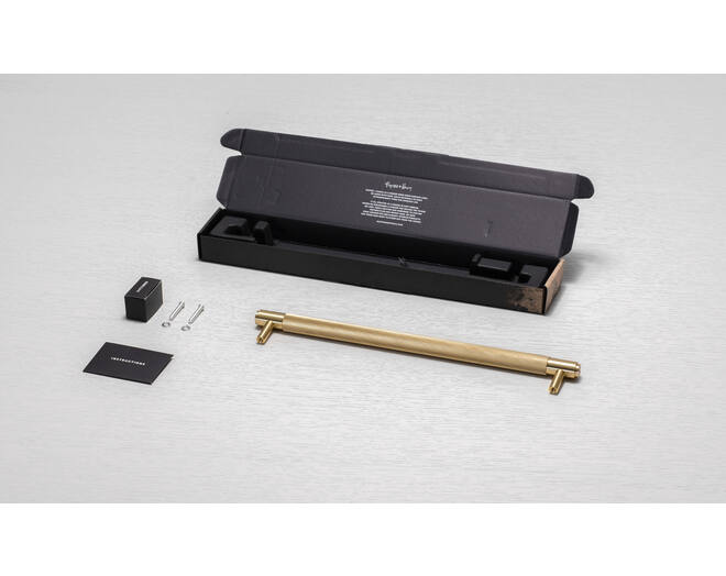 Pull Bar/Cross/Small 160Mm/Brass