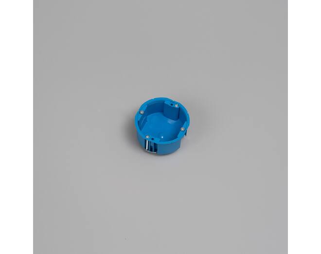 EU Plastic Back Box/1G/Round/40Mm Deep