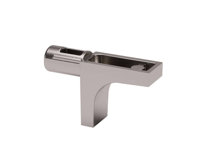 Plankdrager K Line vernikkeld, stift 5mm