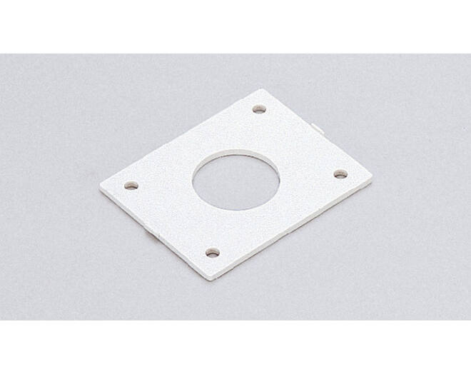 Oplegslot RVS cilinderlengte 30mm, gelijksluitend