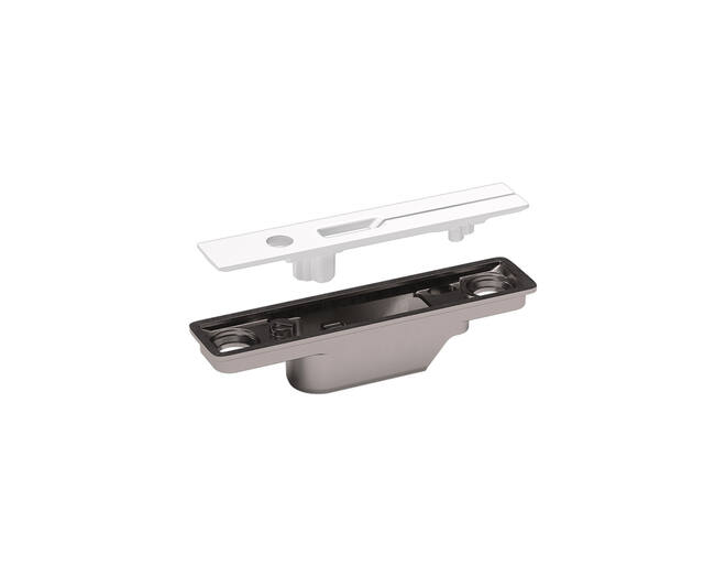 Klepbevestiging KIARO EASY  inlaat, wit