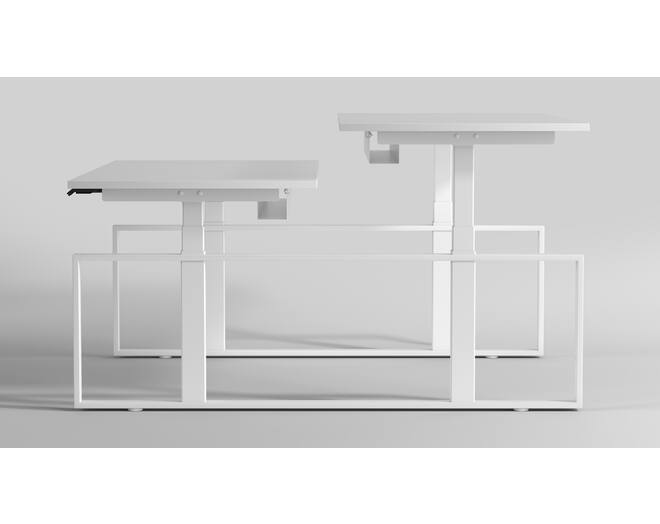 Square duo HS wit inclusief frame 1000-1500mm.