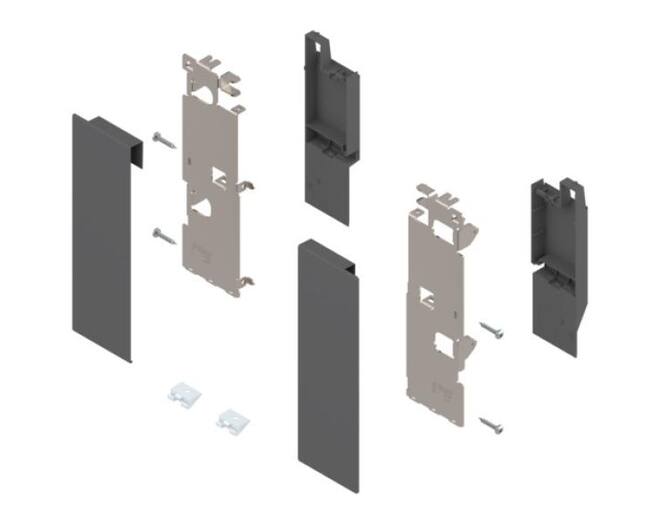Legrabox fronthouderset C, oriongrijs