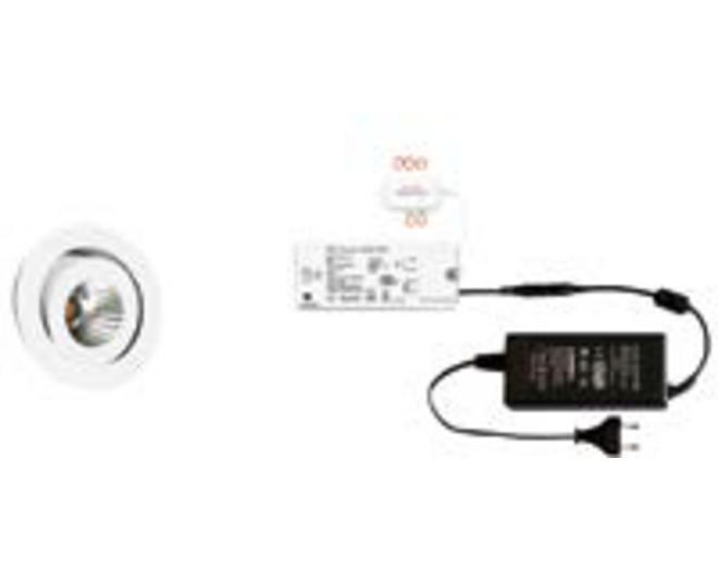 2x Ancona wit + 2x verlengsnoer + MC-Easy + Driver 24W