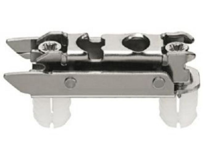CLIP montageplaat, maat A=20mm, 3 mm verdikt, EXPANDO 10mm