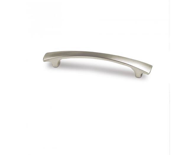 Greep METAL 713 nikkel gesatineerd 165x20mm, hoh 128mm