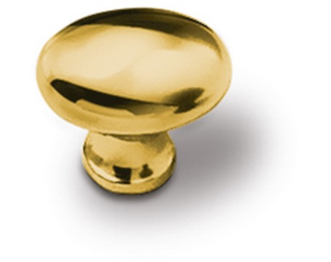 Knop METAL 867 verguld 31x20mm
