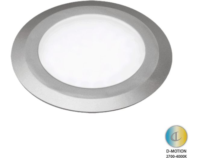 Losse spot Date D-Motion RVS-look 3W-24Vdc 2700K-4000K