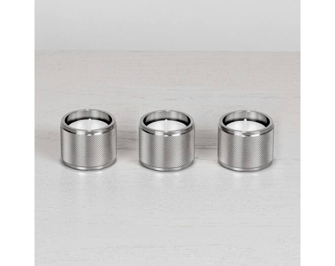Tealight Candle Holder/Triple/Steel