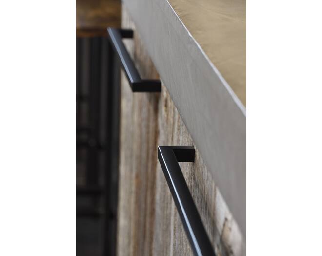 Greep RODAS 15x544x559mm mat zwart