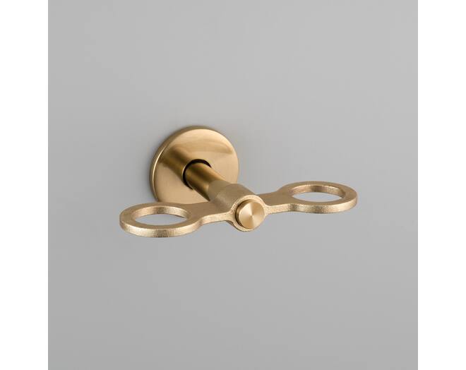 Soap Holder/Double Dispenser/No Soap Included/Cast/B