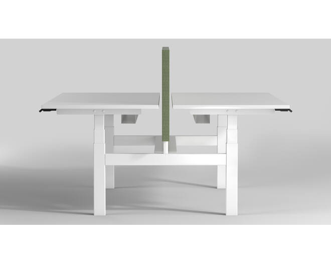 De Milano Duo. Kleur: Wit RAL9016.