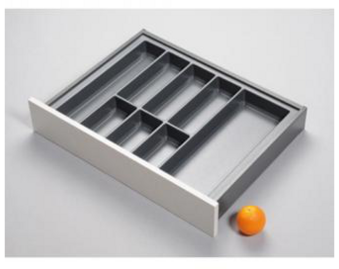 Bestekindeling LEGRA, Antraciet, C70, D 50 wd18