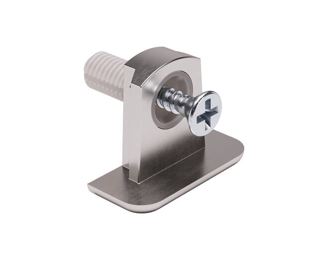 Verbinder (kastgedeelte) TRIS met spreidbus voor 5mm boring