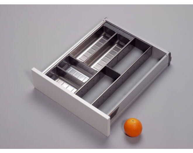 Bestekindeling ORGA-LINE set 5, corpus 45 en groter, lade-