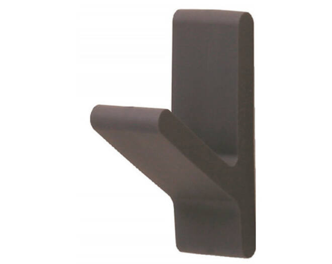 Jashaak bruin rubber met RVS sokkel