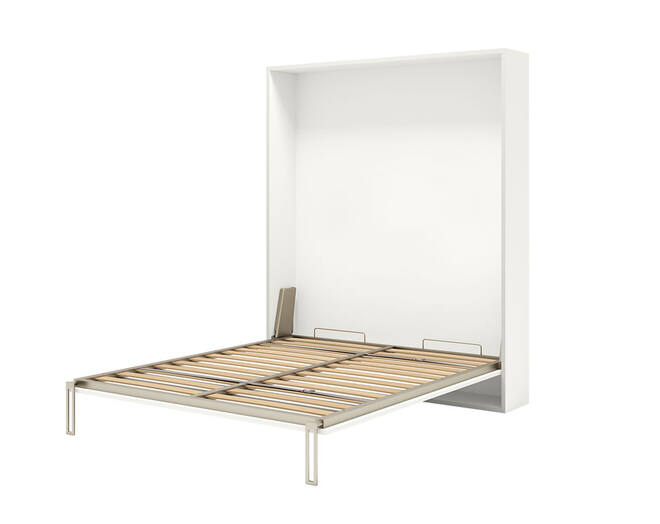 Opklapbed verticaal 183x212cm smalle naad, matras 180x210cm