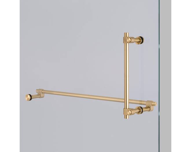 Towel Rail + Pull Bar /600Mm + 300Mm/Brass