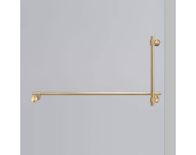 Towel Rail + Pull Bar /600Mm + 300Mm/Brass
