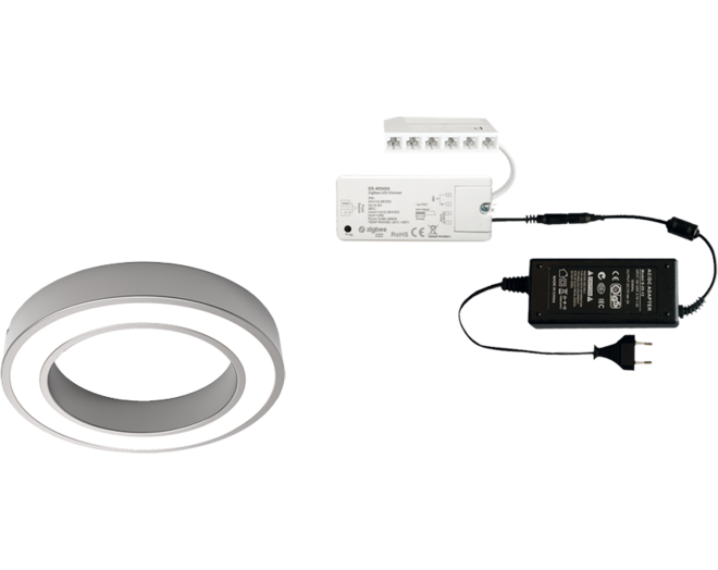 5 x Holl BH Edel. Look 24V + Zigbee ontvanger + Driver 36W
