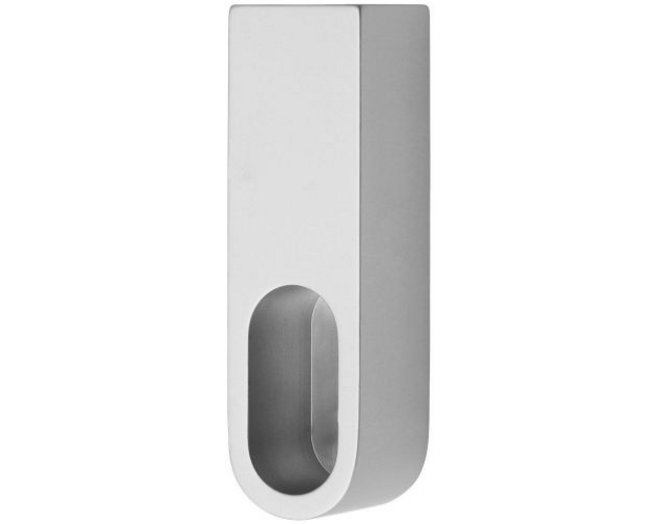 Eindsteun mat naturel aluminium, montage onder de plank
