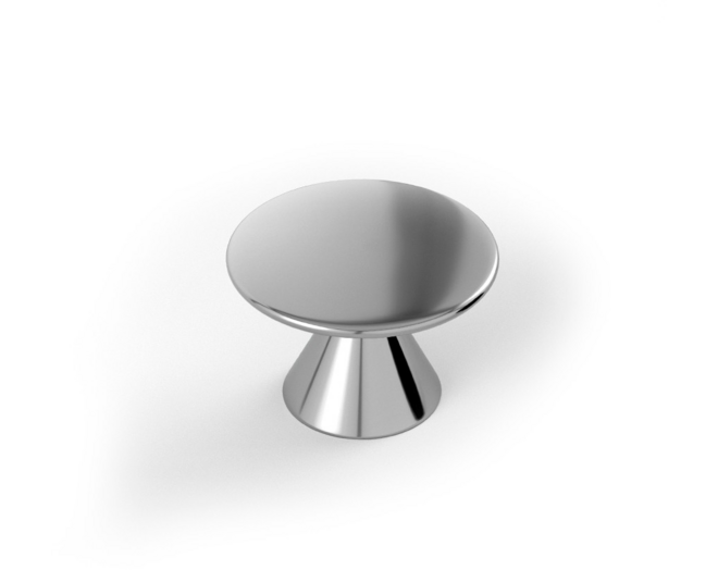 Jashaak DIABOLO glans chroom diameter 60mm, 35mm hoog