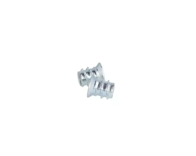 Rampabus staal met rand M6, lengte 12mm, kop 12mm