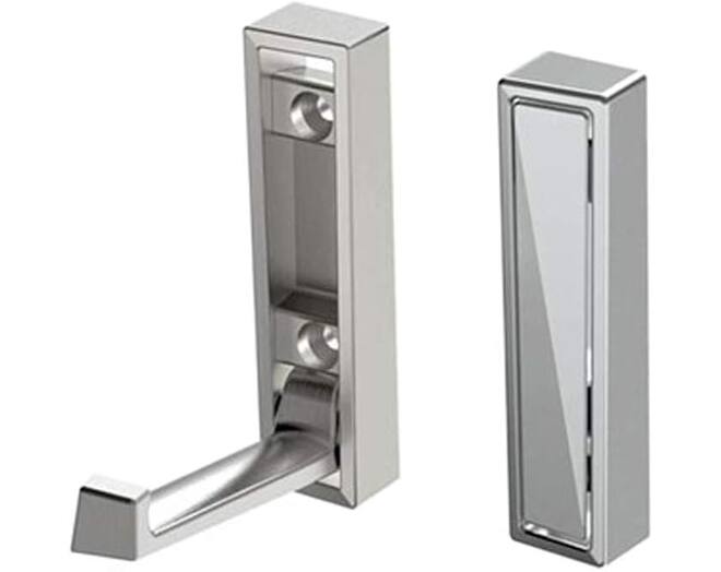 Jashaak RVS look, scharnierend, 120x16mm, hoogte 14,5mm
