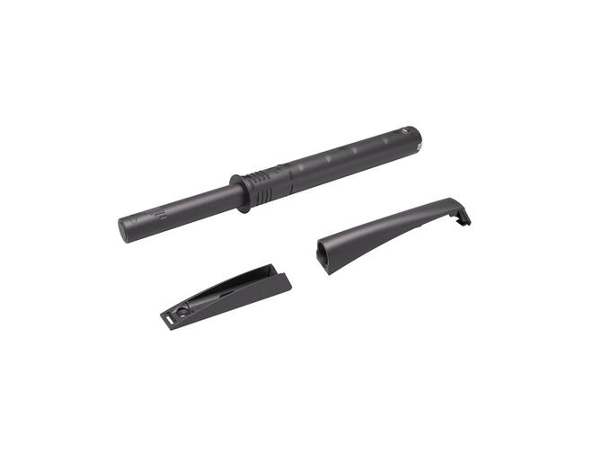K Push Tech, lang, antraciet, magneet, opschroef, slag 37mm