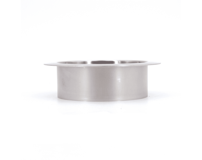 Afvaldoorlaat rond RVS mat, boormaat 106mm, geen deksel