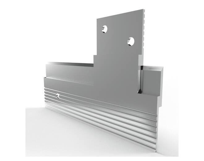 Paneelclip aluminium MF625 38.1mm breed, 500 stuks per doos
