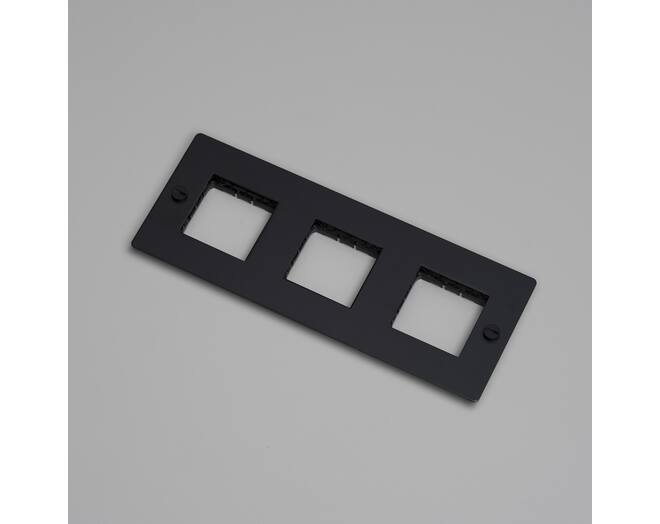 3G Wall Plate/Modules Only/Black