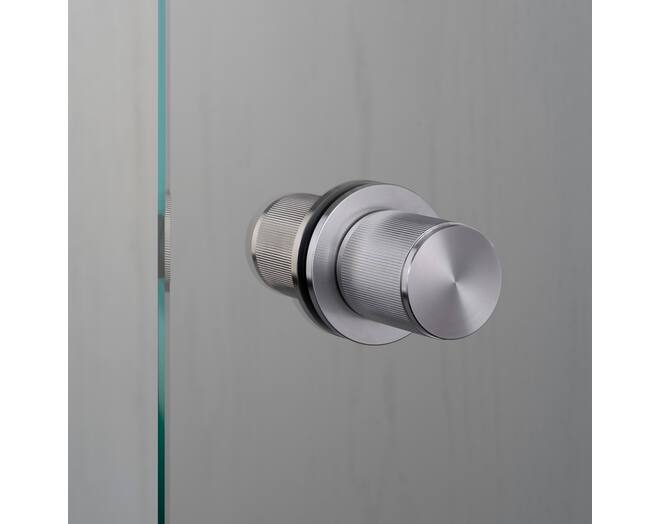 Fixed Door Knob/Double-Sided/Linear/Steel