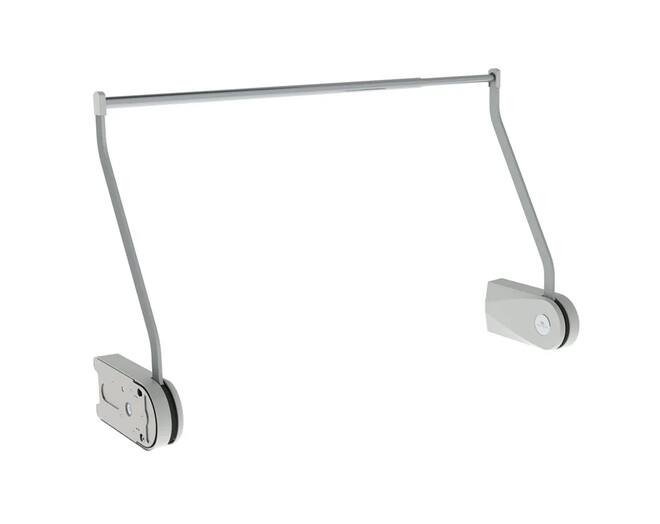 Kledinglift elektrisch grijs-daalt 112cm-kast 60-90cm br.