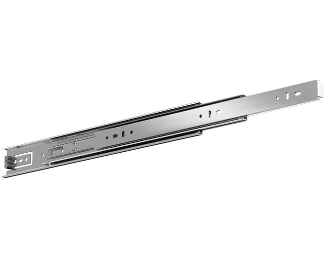 Ladegeleider RVS 400mm volledig uittrekbaar, niet magnetisch