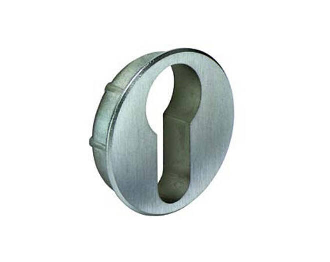 Rozet voor profielcilinders mat nikkel 35mm boring 40mm
