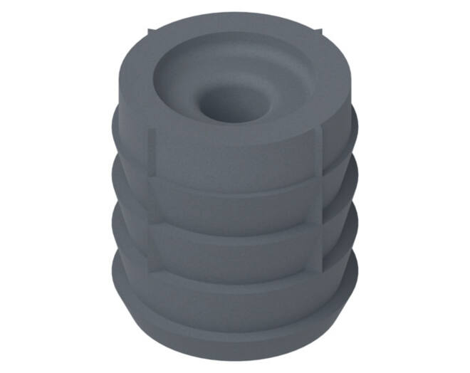 Duvels voor montageplaat 10.5x11mm, v. schroef