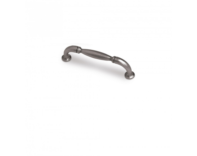 Greep METAL 783 oud tin 110x11mm, hartmaat 96mm