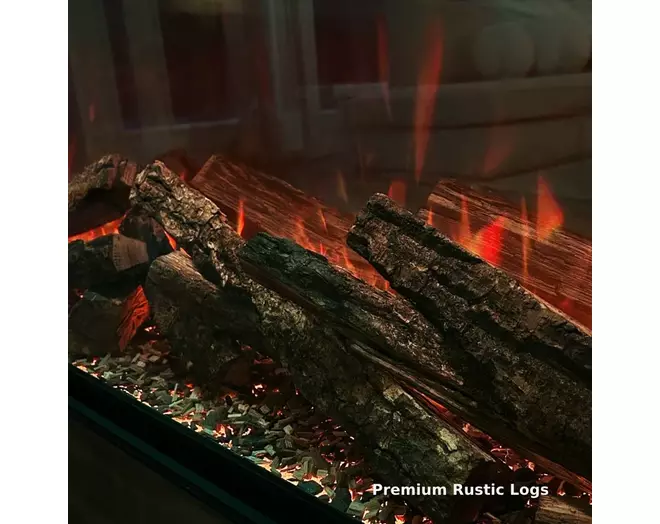 PureFlames - Premium Rustic Logs – XL