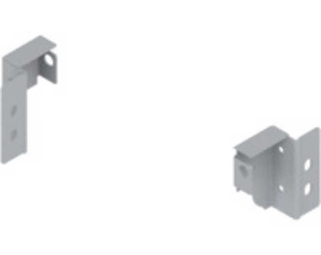Antaro achterwandhouderset N, grijs