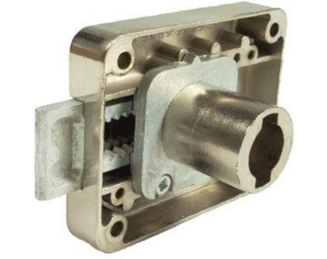 Oplegslot P2 vernikkeld 660 rechts ingesteld