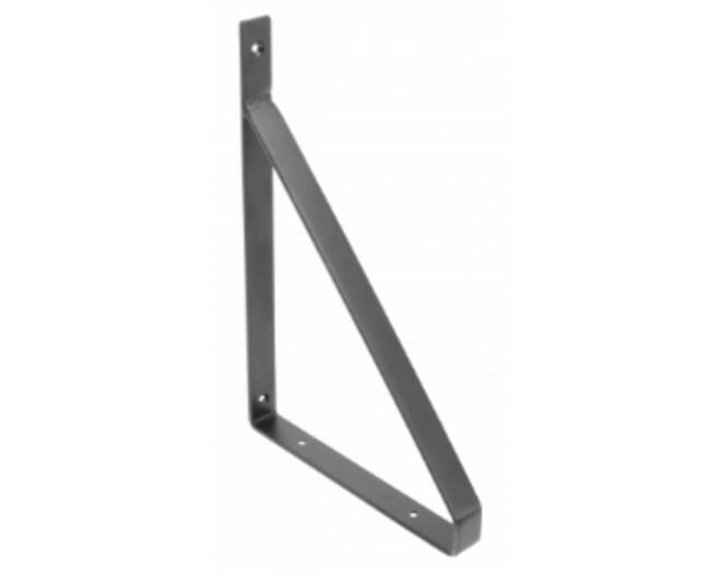 Plankdrager GINO 30x22cm. mat zwart, per stuk