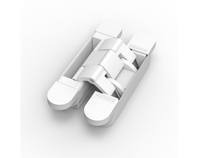 Scharnier invisible NEO-M6 mat wit, RAL 9016, VE=9