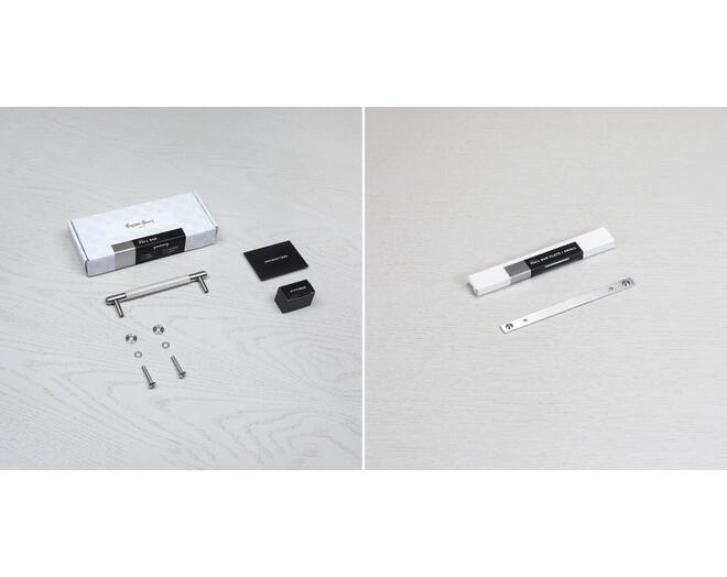 Pull Bar/Plate/Linear/Small 190Mm/Steel (Non US)