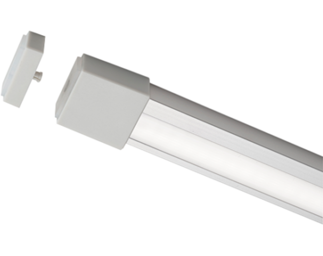 Baski-SF SHE 24V Alum Rechts voor kast 500mm