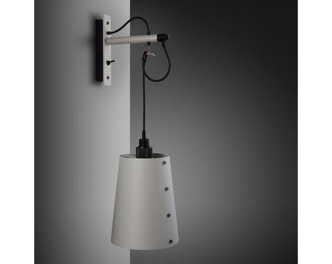 Hooked Wall Large Stone/Smoked Bronze