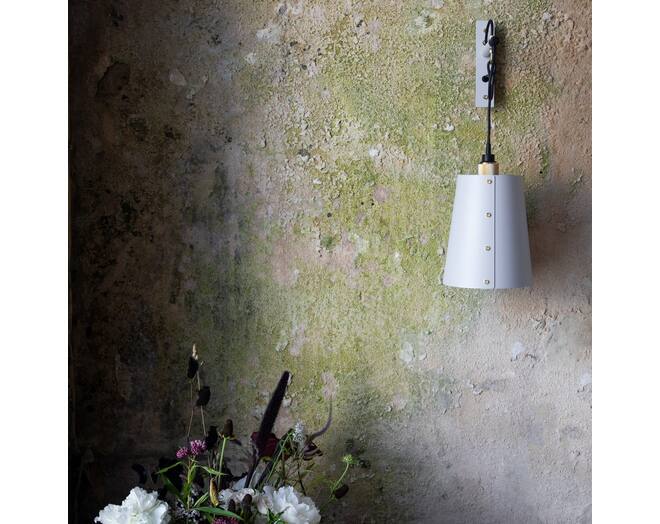 Hooked Wall Large Stone/Smoked Bronze